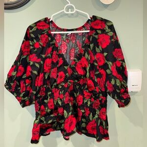 OLD NAVY rose women’s blouse